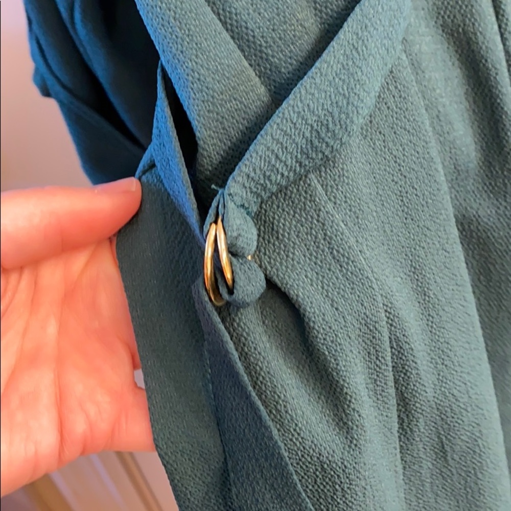 F&F Gorgeous Green 3/4 sleeve Dress - Picture 4 of 7